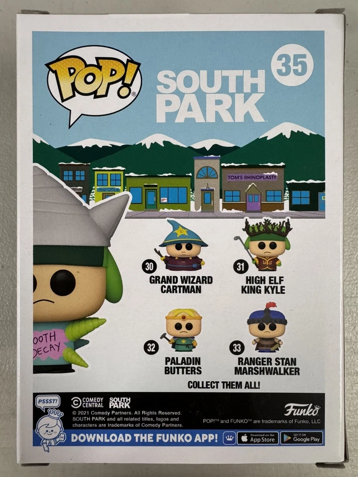Kyle as Tooth Decay 35 ~ South Park ~ Vinilo Funko Pop ~ Edición Limitada Otoño Con 2021 Foto 3 de 4