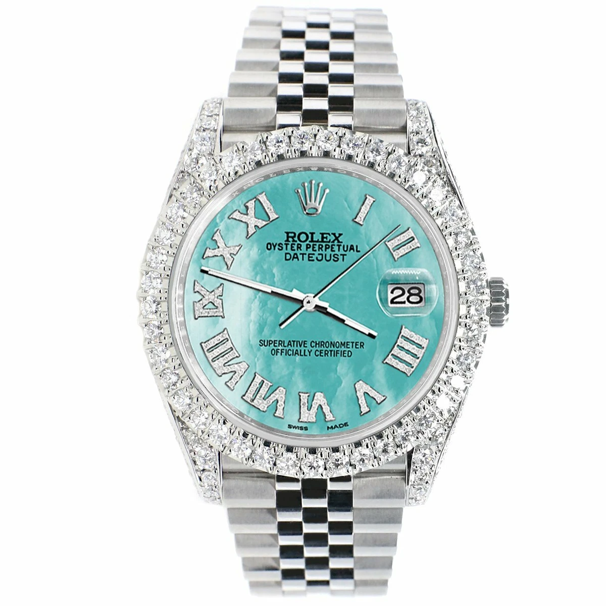 Rolex acquamarina clearance