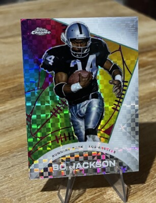 Bo Jackson 2023 Topps Composite ALL-ETCH Insert X-FRACTOR Parallel Raiders