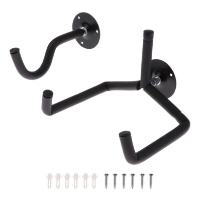 Langarm Gitarre Wand Aufhänger Halterung Halter Ständer Rack Display Bass Instrument