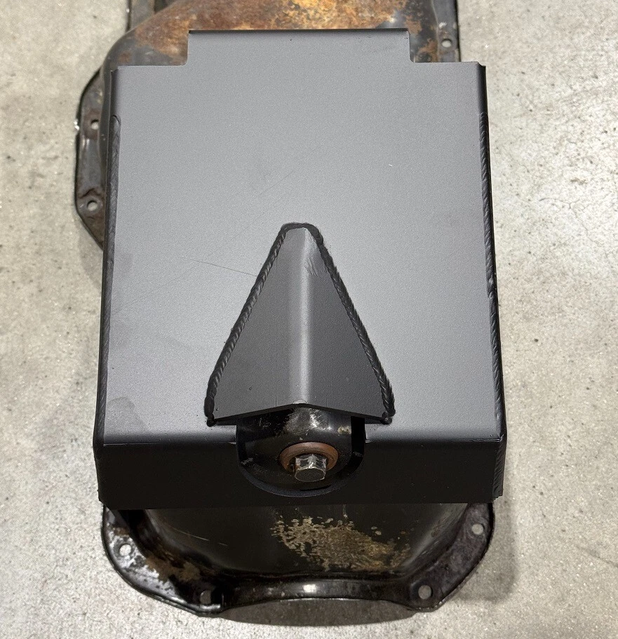 [SR] Placa de deslizamiento de cárter de aceite/protector de roca para motor Jeep 4.0 Cherokee y Wrangler Foto 3 de 4