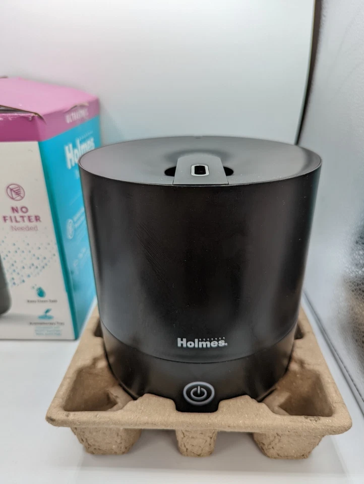 Holmes 0.36gal Antimicrobial Top Fill Ultrasonic Cool Mist Humidifier TESTED! - Image 2 of 4