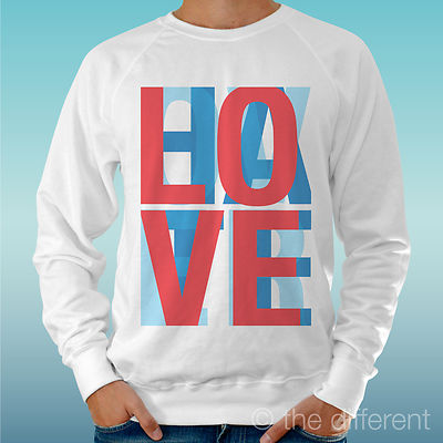 Sweat Homme Léger Blanc "Forever Young" - THEDIFFERENT - Coton Italien - NEUF