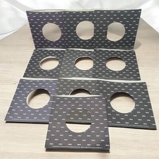 MCA Records Company Sleeves 45 RPM Black with White Logo Lot of 10