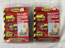 10 Hasbro Tonka Disposable Placemats Table Topper Sticks in Place