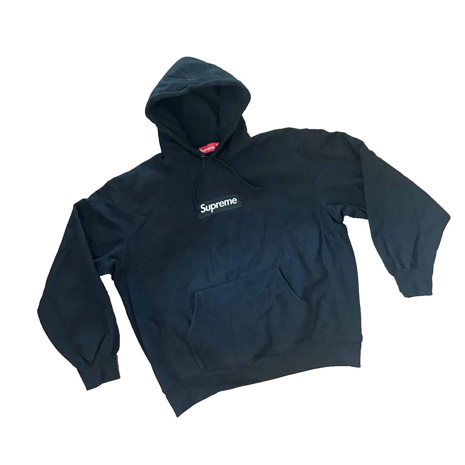 Sweat à capuche logo boîte tonale suprême 2023 authentique taille XL