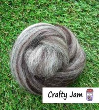 Needle/Wet Felting Natural Wool Roving 20-100g, Multi Buy Savings