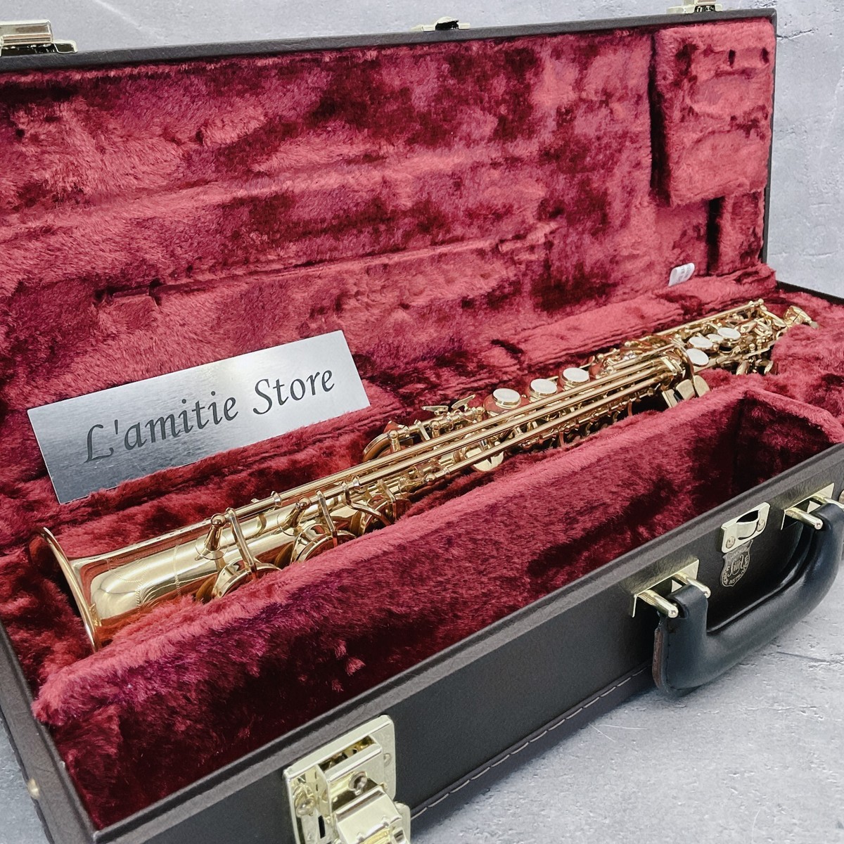 Yamaha YSS-675 Soprano Saxophone Sax YSS675 Gold Lacquered