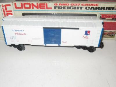 LIONEL MPC 9444 LOUISIANA MIDLAND BOXCAR- 0/027- LN- BOXED B2