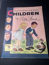 vintage How to Draw and Paint Children by Viola French