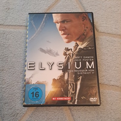 Elysium DVD mit Matt Damon und Jodie Forster FSK16 