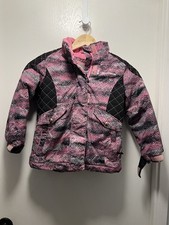 Free Country Girls Sz Xm  s Purple Hooded Coat Jacket Removable Hood