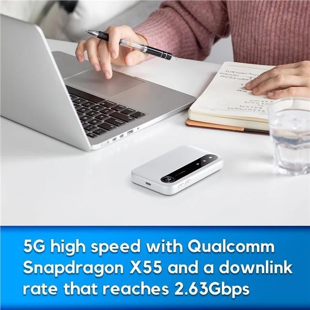 SBLOCCATO ZTE VODAFONE U50 5G MOBILE WIFI 6 HOTSPOT 2,63 GBPS + 2 x ANTENNE - Immagine 2 di 4