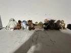 Star Wars Kenner Plush Buddies Beanies Lot - 9 Free Shipping