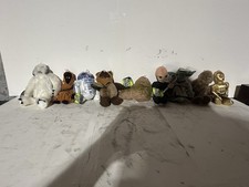 Star Wars Kenner Plush Buddies Beanies Lot - 9 Free Shipping
