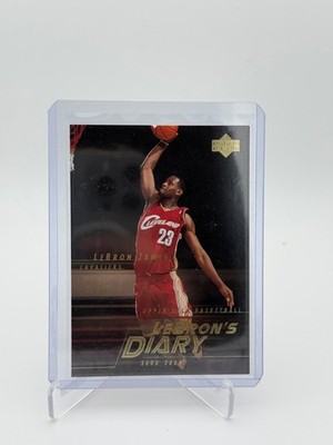 2003-04 Upper Deck LeBron James RC LeBrons Diary #LJ15 Cleveland Cavaliers