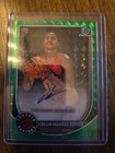 2025-26 Bowman #BCA-CMB Collin Murray-Boyles Chrome Auto Green Geometric #/99