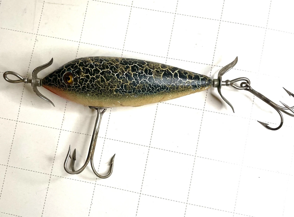 Heddon Bass Wooden Vintage Fishing Lures for sale | eBay