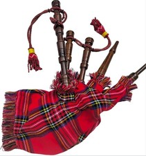 Royal Stewart Highland Mini Kids English Bagpipe Starter Musical Instrument