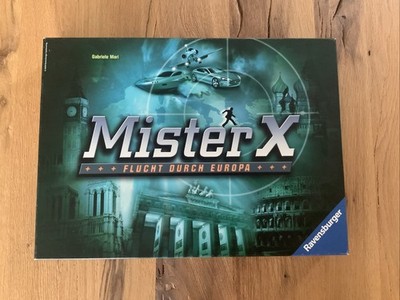 Mister x Flucht Durch Europa - Ravensburger 2009, Familienspiel