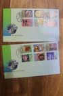 1998 AUSTRALIAN ROCK AND ROLL THE EARLY YEARS FDC SET OF 2