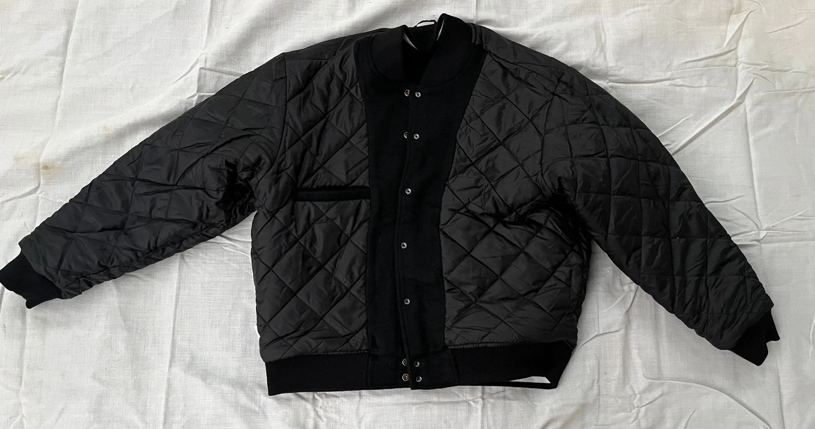 OBEY Shepard Fairey AUTHENTIC 2024 PREMIUM LEAGUE ICON VARSITY BOMBER JACKET NWT - product detail image 10