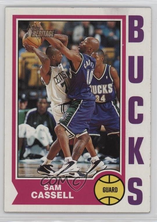 2001-02 Topps Heritage Sam Cassell #235 gp1