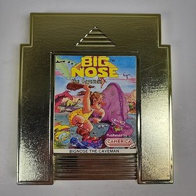 Big Nose the Caveman (Nintendo NES, 1991) Cartridge w/Box, No Manual