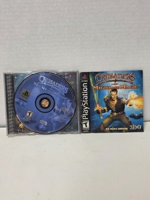 Crusaders of Might and Magic Sony PlayStation 1 Tested Working Used,