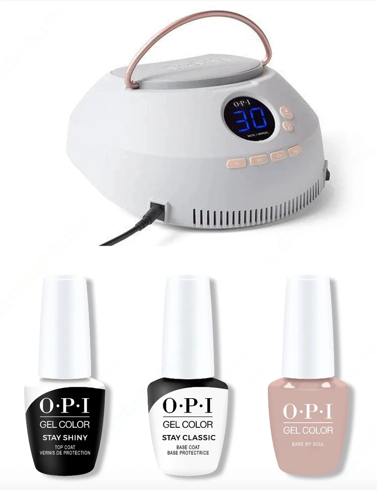 OPI Star Light LED/UV Lamp AND 15 OPI Gel Varnishes. Once Or Twice