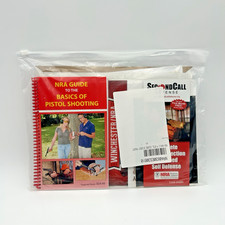 NRA Basic Pistol Course Student Packet Test Pamphlets Spiral Guide Certificate