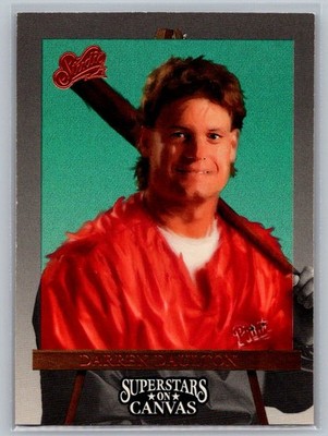 1993 Studio #7 Darren Daulton Superstars on Canvas