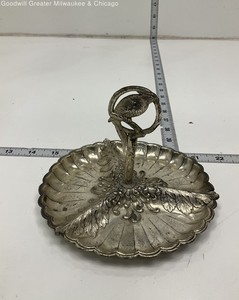 Vintage Silver-Plated Divided Dish