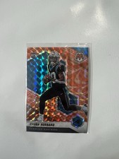  Panini Mosaic - Rookies Chuba Hubbard #325 Mosaic Reactive Orange Prizm (RC)
