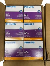 3 Philips Led Dimmable 7.2w Led 65w Soft White 650 Brightness Bulb Br30 457044