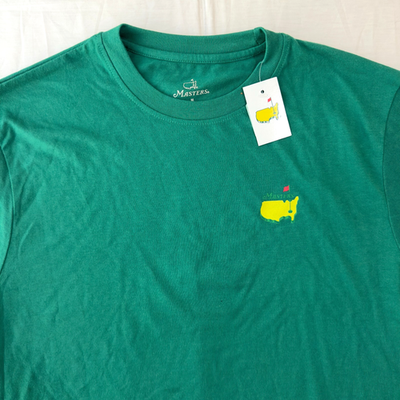 2024 Masters Golf Augusta National Mens M Caddie Gnome Tee T-Shirt