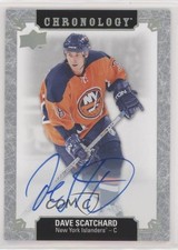 2018 Upper Deck Chronology Franchise History Dave Scatchard #FH-NYI-SC Auto a2v