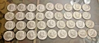 (36) Lot of Beautiful 40% Silver JFK Half Dollars 5.325 OZ of silver!