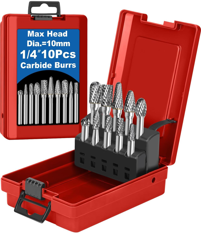 10pcs-carbide-burr-set-1-4-shank-w-red-box-max-head-dia-10mm-die