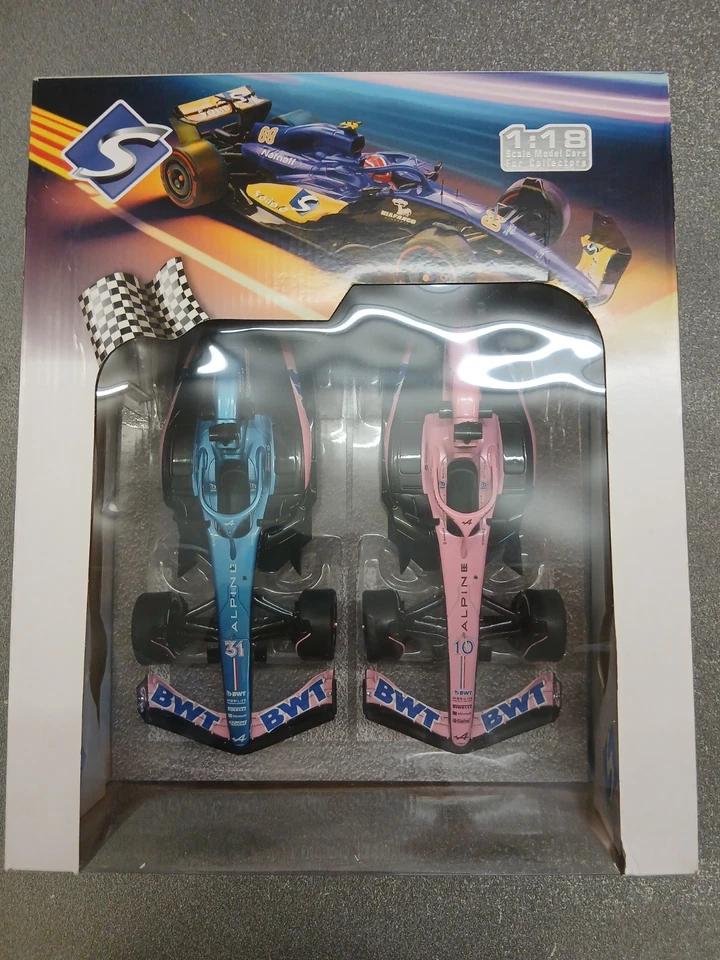 Solido 180016 Alpine pack AS23 Ocon/Gasly 1/18 - Immagine 3 di 3