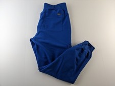 FIGS Technical Collection Medical Scrub Cargo Jogger Pant Women L Blue Classic J