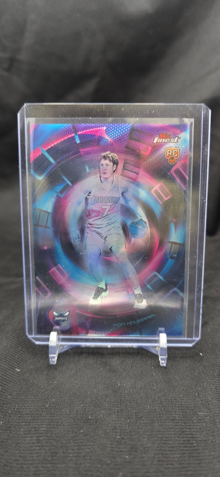 2025-26 Topps Finest Kon Knueppel RC Rookie Pulse Case Hit SSP