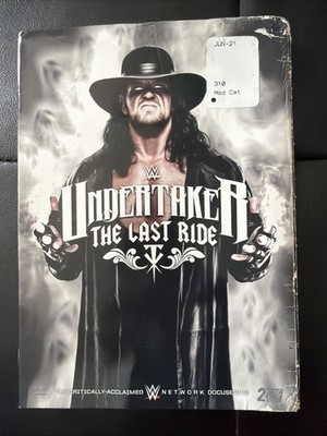 WWE: Undertaker   The Last Ride (DVD, 2020, 2-Disc Set with Slipcover) NEW