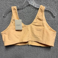 Amoena Frances SB Front Closure Post-Surgical Mastectomy Bra Nude Sand XL A/B