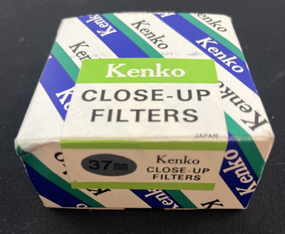 Kenko 37mm Close up filter set +1 +2 +3 Japan with case and Box