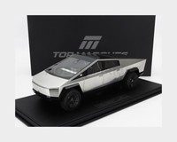 Topmarques TOP138A Tesla Cybertruck 2022 Silber 1/18 Modellauto Lkw