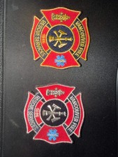 Vancouver Canada Fire Department Patches