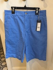 Vineyard Vines Boys Size 18 Blue Cotton Shorts. New with Tags 