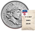 2026 US MINT P & D Emerging Liberty Dime 200 Count Bag Ships Now