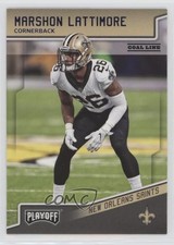 2018 Panini Playoff Goal Line Marshon Lattimore #136 0d2